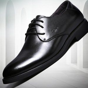 Autumn leather shoes